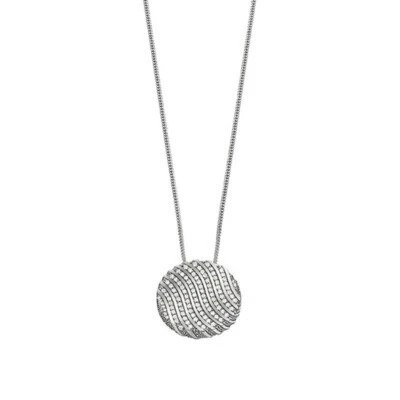 Joop Women Necklace Collier Silver Rachel JPNL90599A420 Zirconia NEW