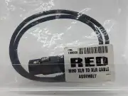 New RED Mini XLR To XLR Cable Assembly Item #109008