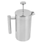 JY (800ml)French Press Coffee Maker 304 Stainless Steel Double Wall Teapot Hand