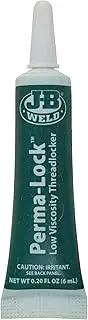 J-B Weld 29006 Perma-Lock Low Viscosity Threadlocker - Green - 6 ml