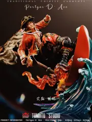 Portgas D Ace TOMATO STUDIO One Piece Resin Model 41cm 1/6 in stock