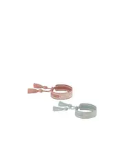 2 pieces of bracelet One size Gray