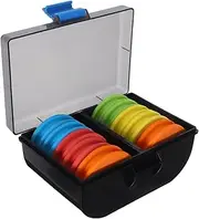 MOTHNUR 10pcs Fishing Line Storage Spools Durable Eva Foam Winding Boards Multiple Colors for Easy Winding and Unwinding Fishing Tools for Efficient Line Management