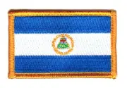NICARAGUA NICARAGUAN FLAG PATCHES backpack PATCH BADGE IRON ON NEW EMBROIDERED
