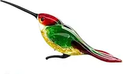 Hummingbird Figurine Hand Blown Art Glass Murano Handmade Miniature Birds Collection Glass Blown Sculpture Glass Ornament Figurine Gifts & Decor Art Glass Animals