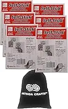 Mounting Board 5 x 7 inch B5 (6-Pack) Sticky Foam Board for Cross Stitch, Photos, Embroidery