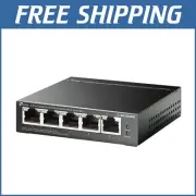 Quality-Assured 5-Port Gigabit PoE Switch with VLAN & QoS for Secure Networking