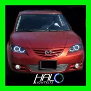 2004-2009 ORACLE Mazda 3 6000K/White CCFL Headlight Halo Ring Kit 4 RINGS (for: Mazda)