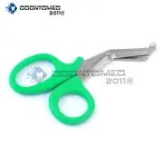 Green Emt Shear Scissors 7.25'' Bandage Paramedic Ems Supplies