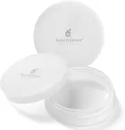 TEREZ & HONOR Mini Containers for Skincare: Travel Containers for Toner Pads & Under Eye Patches DIY - Travel-Friendly, Reusable, Leak Proof Skincare Storage Made in Korea - 2 Pack, White