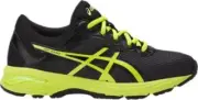 ASICS Unisex Kids' GT-1000 6 GS Grade School Running Shoes Black/Energy Green/Si
