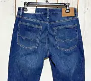 MENS AMERICA EAGLE NE(X)T LEVEL AIRFLEX DK INDIGO BOOTCUT JEANS SIZE 30x34