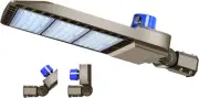 300W LED Parking Lot Light 36000LM 5000K Adjustable Slip Fit Mount Security Ligh