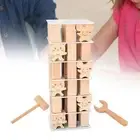 Wooden Stacking Game Balancing Blocks Motor Skills Early Learning Development