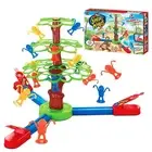 Jumping Monkeys Game Catapult Action Tree Target Toy for Kids Skill Game