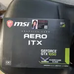 顯卡空盒MSI  GTX1050