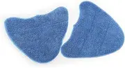 [GRIRIW] Steam Mop Pads 2pk Reusable Washable Microfiber Cleaning Covers for Shark Steam Mop Compatible