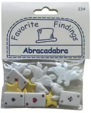 Buttons ABRACADABRA Magic Assorted Pack Favorite Findings Blumenthal Lansing