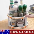 2-Tier Pantry Kitchen Rotating Spice Rack 2 Layer Countertop Organizer Storage