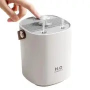 1200ml Wireless Air Humidifier USB Rechargeable 1200mAh Battery Double Nozzle Ultrasonic Mist Maker Warm LED Light