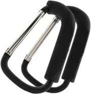 Stroller Hooks by Baby，Baby Stroller Clip, 2 Pack Convenient Organizer Hook Bag