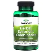 2 X Swanson, Herbal Eyebright Combination, 100 Capsules