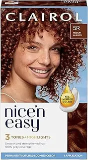 Clairol Nice n Easy Permanent Color - 5R Medium Auburn For Women 1 Application Hair Color