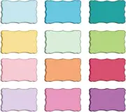 120 Pieces Small Mini Business Cards, Small Note Cards, Vintage 12 Colors Blank Notes for Gift, Notes, Business, DIY, Blank Index