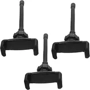 Tofficu 3Pcs Flexible Gooseneck Phone Clamp Rotating Mount for Mobile Phones Clip Design for Bed Desktop Use Phone Holder Stand