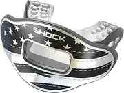 Shock Doctor Max Air Flow Chrome Print Stars and Stripes/Silver OSFA
