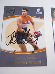 GWS - Josh Kelly signed 2014 Select Australia Common Card + COA