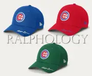 Chicago Cubs Polo Ralph Lauren 49FORTY Big Pony New Era Baseball Hat Cap LTD