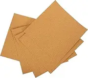UTHCLO Small Cork Board Tiles 5pcs White Cork Sheets 300x300mm Soundproof Wall Tiles