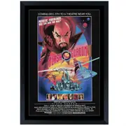 Sam J Jones The Flash Signed Movie Poster 2 Framed