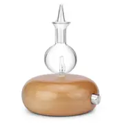 Essential Oil Glass Diffuser Oil & Fragrances Aromatherapy Wood Base Glass Diffuser