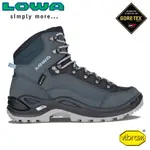 【LOWA 德國 女 中筒多功能健行鞋 GTX MID WS《煙藍》】LW3209450619/防水登山鞋/軍靴/戰術靴