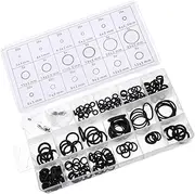 SOESFOUFU Seal Set 225 Pcs Rubber Gasket Assortment Kit Sealing Gasket Washers for Auto Plumbing A/c