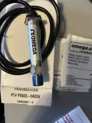 Omega Transducer, PN: PX603-5KG5V. 0-5000 PSI. 1-5vdc, 1/4# male NPT. NEW