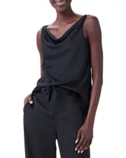 NIC+ZOE Crepe Drape Tank