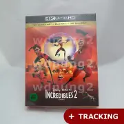 Incredibles 2 - 4K UHD + BLU-RAY 2D & 3D Steelbook Full Slip Limited Edition