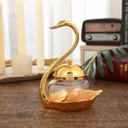 Seasoning Pot, Kitchen Spice Jar, Seasoning Containers, Cute Swan Seasoning Jar, Salt And Pepper Jar, Pepper Contaniers, Seasoning Storage With Lid, F