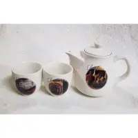 在飛比找蝦皮購物優惠-全新青田燒 藝術茶具 茶壺 茶杯 茶壺陶瓷出清價