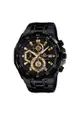 CASIO EDIFICE EFR-539BK-1AVUDF CHRONOGRAPH BLACK STAINLESS STEEL MEN'S WATCH