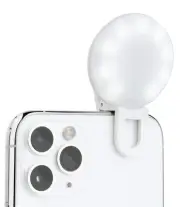 Selfie Mini - Rechargeable Selfie Ring Light for Mobile Phone or Laptop | 3 A...