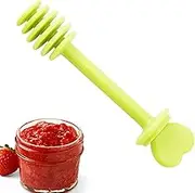 Honey Spoon | Comfortable Honeycomb Stick - Coffee Server, Beverage Stirrer, Tea Blender, Kitchen Utensils & Gadgets for Women Men Kids