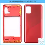 適用於 SAMSUNG GALAXY A31 A315F A315G A315N A315 手機中框邊框 A31 電池後