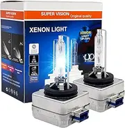 SOCAL-LED LIGHTING D8S 35W Xenon HID Headlight Bulbs - 6000K Crystal White - 66548 66549 12411C1 OEM High Low Beam Direct Replacement - Pack of 2