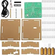 EMSea Star-shaped DIY Electronic Soldering Kit Project LED Soldering Practice Set Circuit PCB Boards with Case & USB Cable for Welding Beginners
