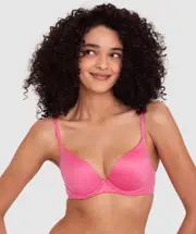 Body Bliss Double Push Up Bra - Rose