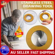 Flexible Circle Drawing Ruler Tool Measuring Rotatable Com Circular AT